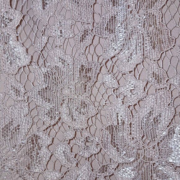 En Focus Studio Dusty Rose Pink Lace Dress | Women’s Size 8 | Sleeveless Elegant - Picture 5 of 6